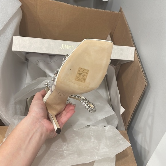Jimmy choo womens josefine 100 crystal high heal cost 2,400$ with tax & shipping - Picture 8 of 10